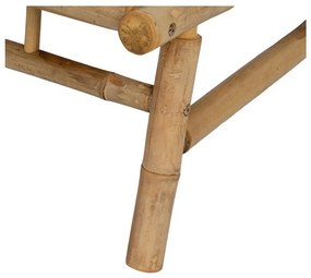 Бяло кресло Bamboo – Ixia