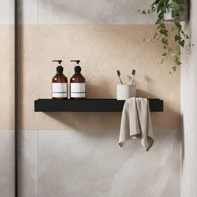 Рафт за баня SF04 60cm black matt
