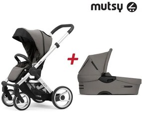 Бебешка количка 2в1 EVO Bold Standard MUTSY - Bold Warm Grey