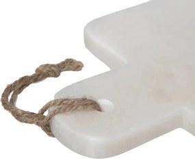 Съд за сервиране Secret de Gourmet, Бял мрамор, 30x15см