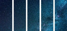 картини от 5 части – Прекрасен млечен път сред звездите
