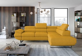 Ъглов диван Lionel-Moustardi-Right