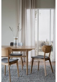 Сиви трапезни столове в комплект от 2 броя Kato - Rowico