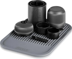 Подложка за сушене и трамбоване Wacaco S, Силиконова, Гладка и оребрена повърхност, Без BPA, Сив