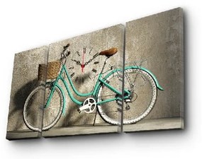 Стенен часовник Кръгъл, 84 x 45 cm - Wallity