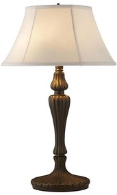 Searchlight EU46091WH - Настолна лампа AMY 1xE27/60W/230V