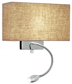 Ideal Lux - Стенна лампа 1xE27/60W + LED/1W/230V