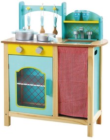 Andreu toys - Голяма синя кухня с аксесоари Прованс