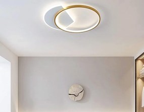 Lampa sufitowa LHJ078-C 40 CM GOLD LED