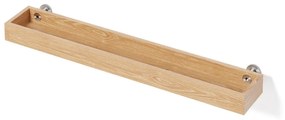 Стенен рафт за баня от дъбова дървесина Yoku - Wireworks