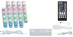Paulmann 70627 - LED RGB/18W Димируема лента MAXLED 1,5m 230V+ дистанционно управление