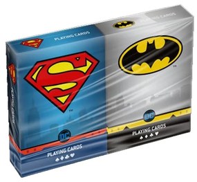 Cartamundi Карти за игра Superman & Batman, 2 тестета