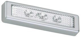 Briloner 2689-034-LED Осветление за ориентация чрез докосване LERO LED/0,18W/3xAAA сребрист