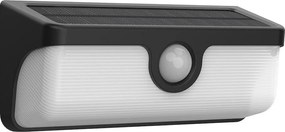 LED соларно стенно осветително тяло с сензор LINK LED/5W/3,7V IP65 черно