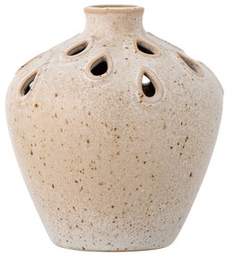 Бежова глинена ваза (височина 15 cm) Minel – Bloomingville