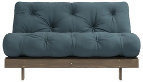 Разтегателен диван в петролен цвят 140 cm Roots - Karup Design