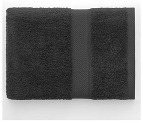 Тъмносива кърпа за баня Charcoal, 70 x 140 cm Bamby - DecoKing