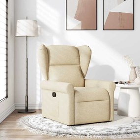 4015664 vidaXL Наклоняем стол, кремав, текстил