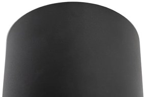 Дизайнерски повърхностно монтиран прожектор черен GU10 111mm - Impact Honey