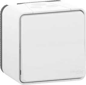 SE Девиаторен ключ моноблок IP55 цвят Бял Mureva  - MUR39021