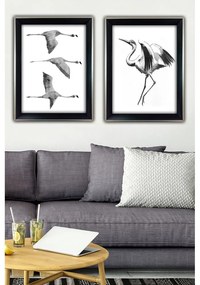 Картини в комплект 2 бр. 35x45 cm Crane – Wallity