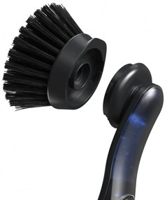 Четка за миене на съдове с дозатор Joseph Joseph SinkTech 6500018, Петна влакна, Сменяема четка, Сив