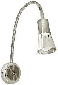 Гъвкава лампа ARENA 1xE14/40W/230V хром