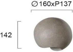 Стенна апличка Viokef Loom