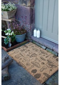 Изтривалка от кокосови влакна 40x60 cm Mushrooms – Artsy Doormats