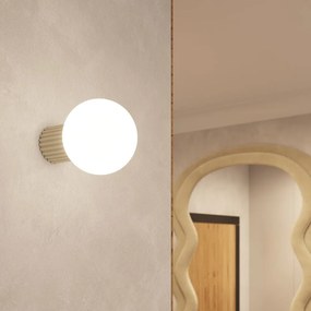 Кремава стенна лампа ø 12 cm Orbital – Sollux