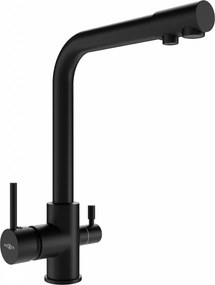 Mexen Duero кухненски смесител, черен - 671600-70