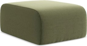 Зелена кадифена табуретка Lani – Makamii