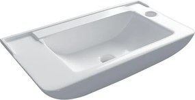 Умивалник Ulysse порцеланов за стена - бял