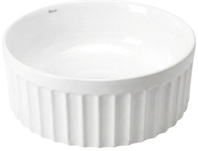 Комплект: Стенна тоалетна чиния + Мивка за плот Rea Duo White