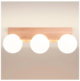 Sollux SL.1684 - Плафон BULBO 3xG9/8W/230V бук/бял