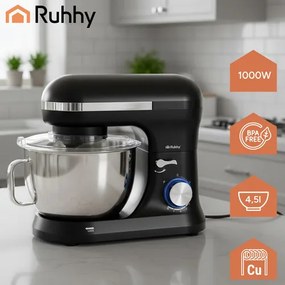 Планетарен миксер Ruhhy 1700W – Кухненски робот с купа