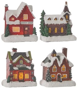 Коледна Украса House of Seasons (10 X 5,5 X 8,5 CM)