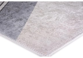 Миещ се килим в светло розово-сиво 50x80 cm - Vitaus