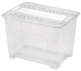 Кутия за съхранение TEX BOX 21 л прозрачна