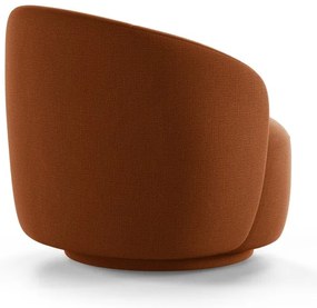 Въртящо се кресло в тухлен цвят Letizia – Micadoni