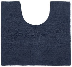 Тъмно синя постелка за баня 50x45 cm Riva - Tiseco Home Studio