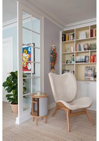 Кръгла дъбова маса за съхранение ø 38 cm Audacious - UMAGE