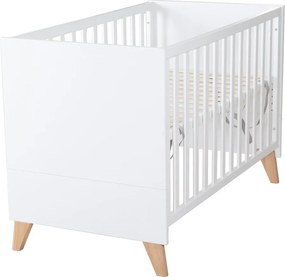 Бяло детско креватче 60x120 cm Léon – Roba