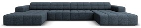 Син ъглов диван (U-образен) Chicago - Cosmopolitan Design