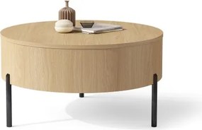 ФРИДА Оазис Дъб – МОДЕРНА ХОЛНА МАСА С ПОВДИГАЩ ПЛОТ И СКРИТО ПРОСТРАНСТВО ЗА СЪХРАНЕНИЕ