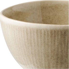 Бежови глинени купички в комплект 4 бр. за супа 1 l – House Nordic
