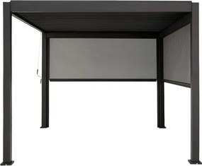 Щора за беседка Hesperide Evora, Тексалин, 3 m - Сиво-бяла