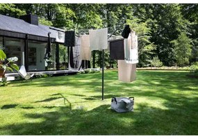 Външен простор Brabantia TopSpinner 90300263, 50 м, Метален шиш за вкопаване, Калъф, Резистентен на корозия, Инокс