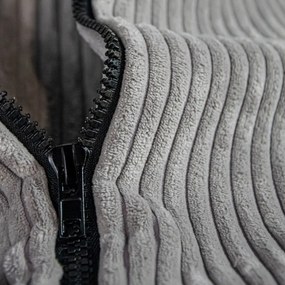 Детски пуф от рипсено кадифе в цвят мента Cocoon 80 – SLOWDOWN