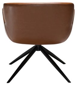 Светлокафяв фотьойл от изкуствена кожа Gaia - DAN-FORM Denmark